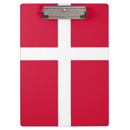 Patriottisch Klembord met vlag van Denemarken
