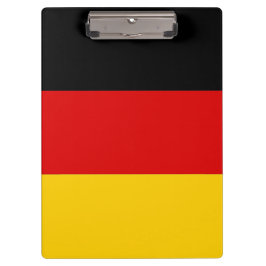 Patriottisch Klembord met vlag van Duitsland
