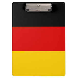 Patriottisch Klembord met vlag van Duitsland
