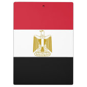 Patriottisch Klembord met vlag van Egypte (Achterkant)