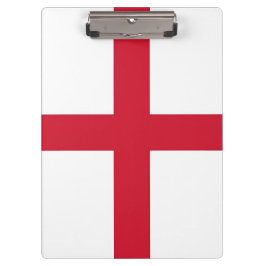 Patriottisch klembord met vlag van Engeland, VK