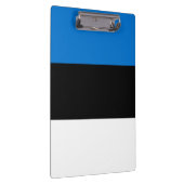 Patriottisch Klembord met vlag van Estland (Rechts)