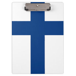 Patriottisch Klembord met vlag van Finland