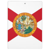 Patriottisch Klembord met vlag van Florida, Vereni (Achterkant)