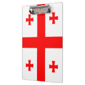 Patriottisch Klembord met vlag van Georgië (Links)