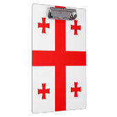 Patriottisch Klembord met vlag van Georgië (Rechts)