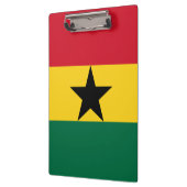 Patriottisch Klembord met vlag van Ghana (Links)