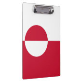 Patriottisch Klembord met vlag van Groenland (Rechts)