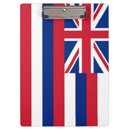Patriottisch Klembord met vlag van Hawaï, Verenigd
