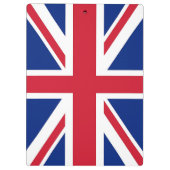 Patriottisch Klembord met vlag van het Verenigd Ko (Achterkant)