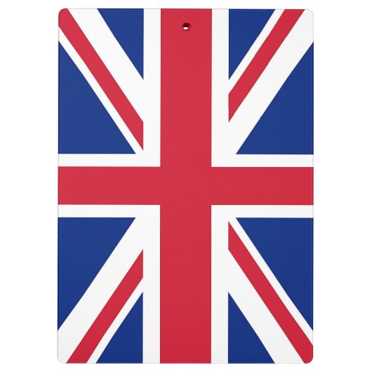 Patriottisch Klembord met vlag van het Verenigd Ko (Achterkant)