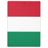 Patriottisch Klembord met vlag van Hongarije (Achterkant)