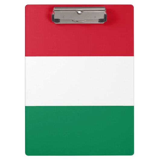 Patriottisch Klembord met vlag van Hongarije (Voorkant)