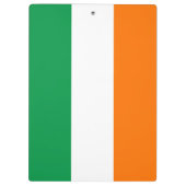 Patriottisch Klembord met vlag van Ierland (Achterkant)