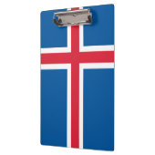 Patriottisch Klembord met vlag van IJsland (Links)
