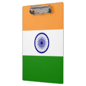 Patriottisch Klembord met vlag van India (Links)