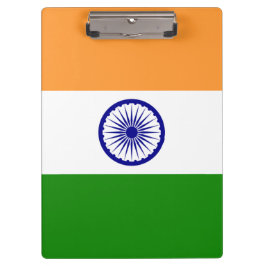 Patriottisch Klembord met vlag van India