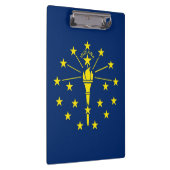 Patriottisch Klembord met vlag van Indiana, Vereni (Rechts)