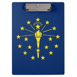 Patriottisch Klembord met vlag van Indiana, Vereni