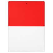 Patriottisch Klembord met vlag van Indonesië (Achterkant)