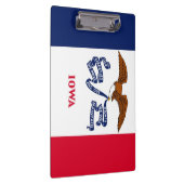 Patriottisch Klembord met vlag van Iowa, Verenigde (Rechts)
