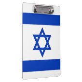 Patriottisch Klembord met vlag van Israël (Rechts)