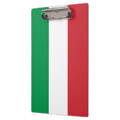 Patriottisch Klembord met vlag van Italië (Links)