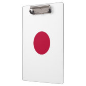 Patriottisch Klembord met vlag van Japan (Links)