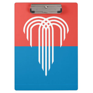 Patriottisch Klembord met vlag van Kansas City, Ve