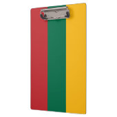 Patriottisch Klembord met vlag van Litouwen (Links)