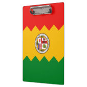 Patriottisch Klembord met vlag van Los Angeles, Ve (Links)