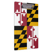 Patriottisch Klembord met vlag van Maryland, Veren (Rechts)