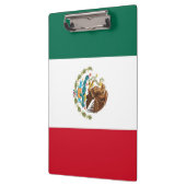 Patriottisch Klembord met vlag van Mexico (Links)
