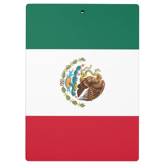 Patriottisch Klembord met vlag van Mexico (Achterkant)