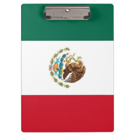 Patriottisch Klembord met vlag van Mexico