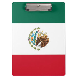 Patriottisch Klembord met vlag van Mexico
