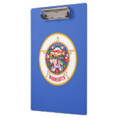 Patriottisch Klembord met vlag van Minnesota, Vere (Links)