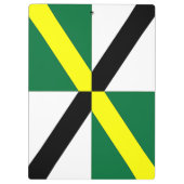 Patriottisch klembord met vlag van Monterey, Veren (Achterkant)