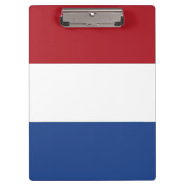 Patriottisch Klembord met vlag van Nederland