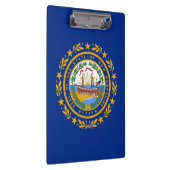 Patriottisch Klembord met vlag van New Hampshire U (Rechts)