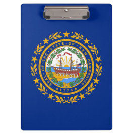 Patriottisch Klembord met vlag van New Hampshire U