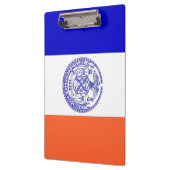 Patriottisch Klembord met vlag van New York City (Links)