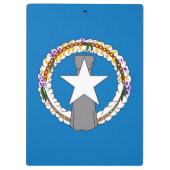 Patriottisch Klembord met vlag van Noordelijke Mar (Achterkant)