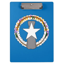 Patriottisch Klembord met vlag van Noordelijke Mar