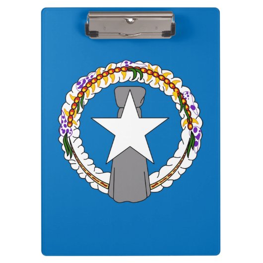 Patriottisch Klembord met vlag van Noordelijke Mar (Voorkant)