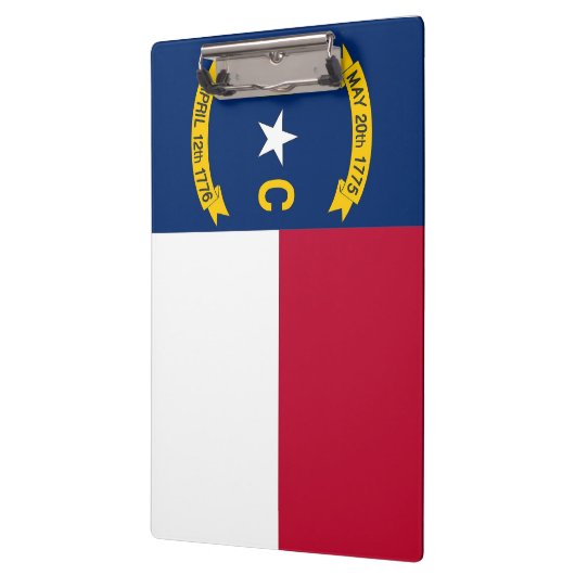 Patriottisch Klembord met vlag van North Carolina (Links)