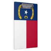 Patriottisch Klembord met vlag van North Carolina (Rechts)