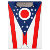 Patriottisch Klembord met vlag van Ohio State, USA (Voorkant)