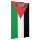 Patriottisch Klembord met vlag van Palestina (Rechts)
