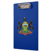 Patriottisch Klembord met vlag van Pennsylvania, V (Links)